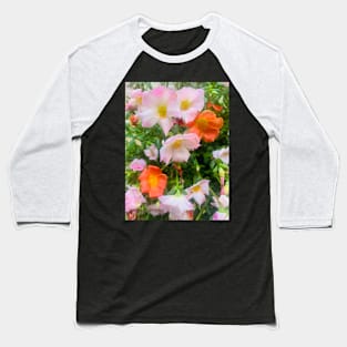 flower Baseball T-Shirt